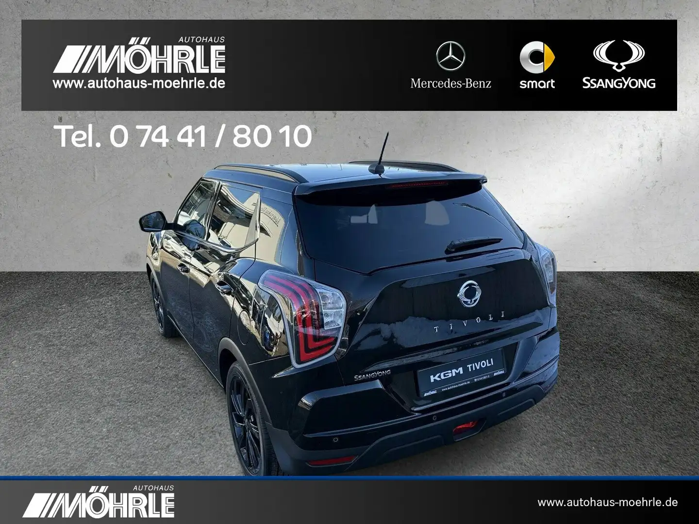 SsangYong Tivoli Tivoli 1.5 P Blackline LED 18 Zoll Kamera Navi Schwarz - 2
