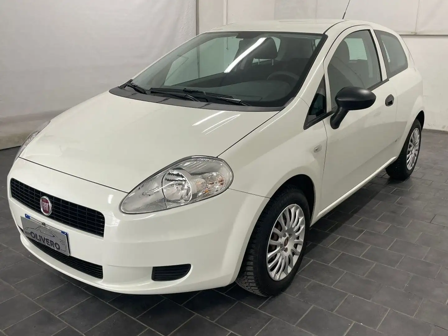 Fiat Punto 1.2 8V 69CV 3 porte-UNIPRO-CLIMA-BLUETOOTH Weiß - 2