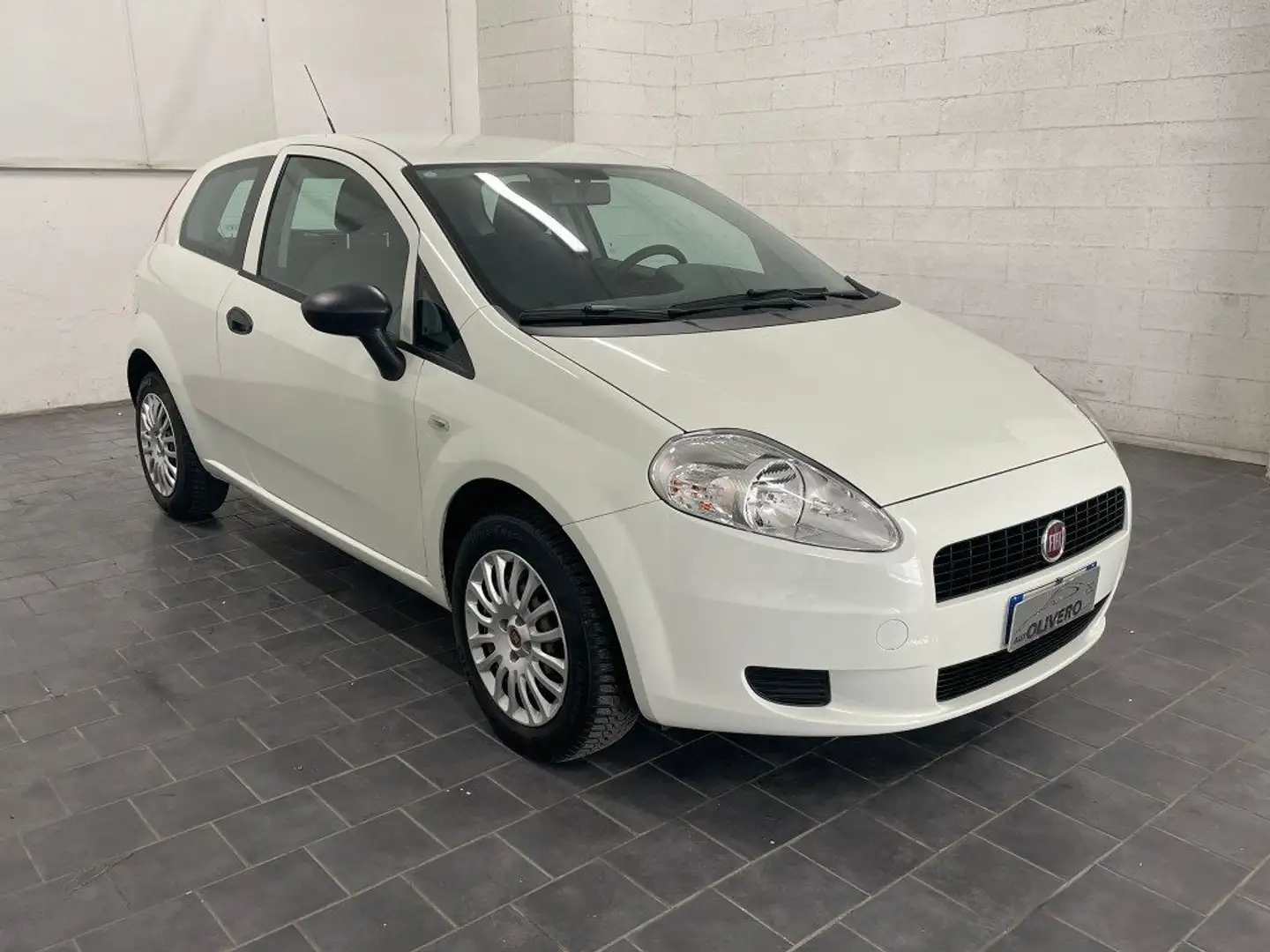 Fiat Punto 1.2 8V 69CV 3 porte-UNIPRO-CLIMA-BLUETOOTH Weiß - 1