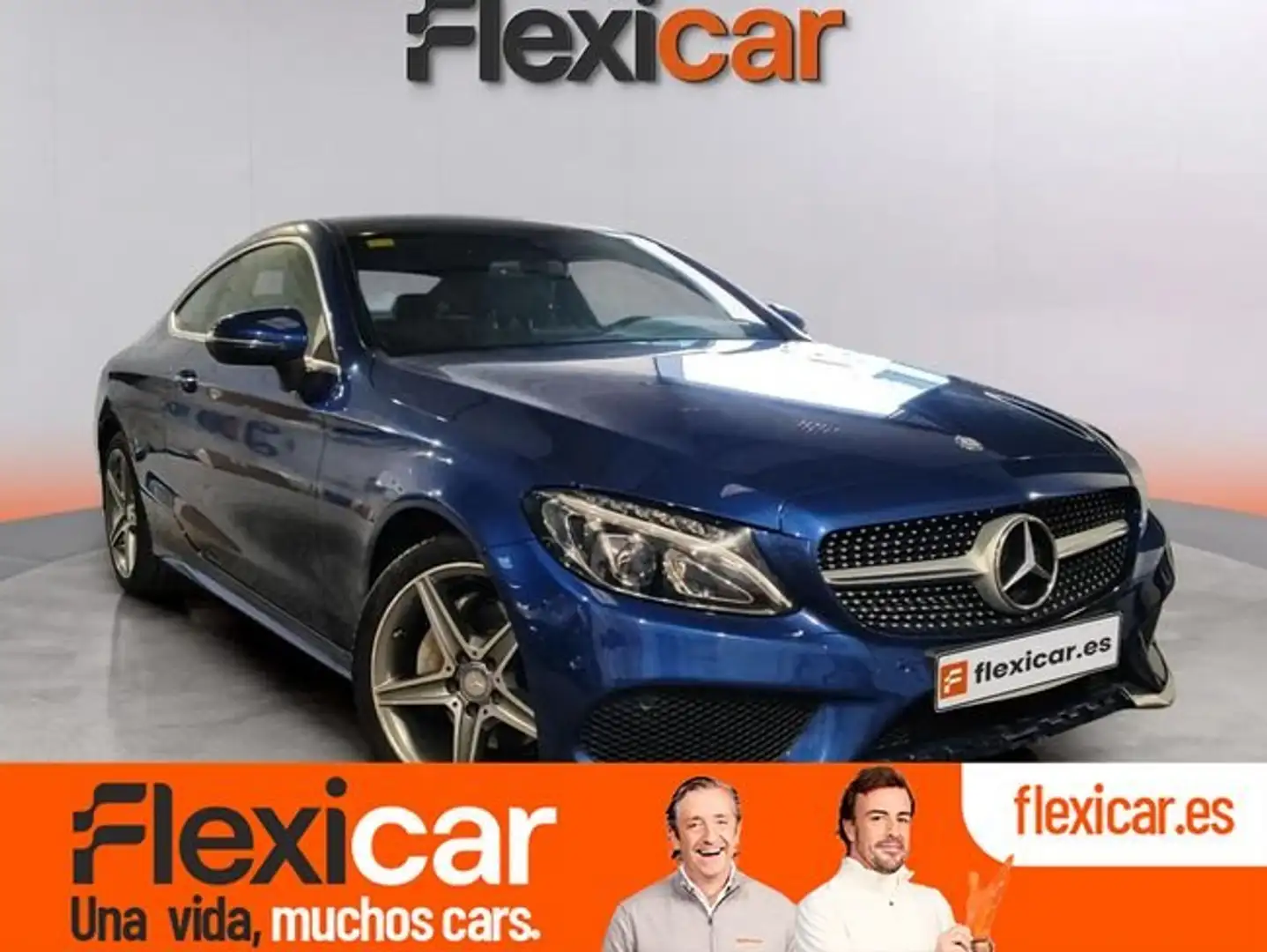 Mercedes-Benz C 220 Coupé d Bleu - 1