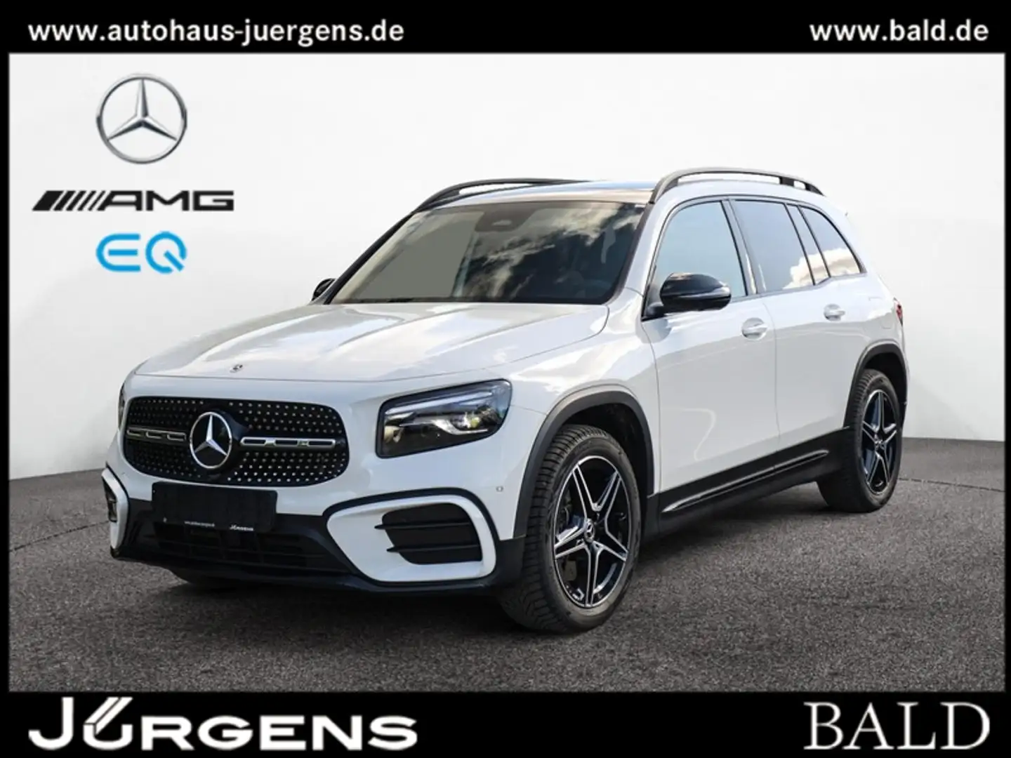 Mercedes-Benz GLB 220 d 4M AMG-Sport/Pano/AHK/Night/MBeam/DIST White - 2