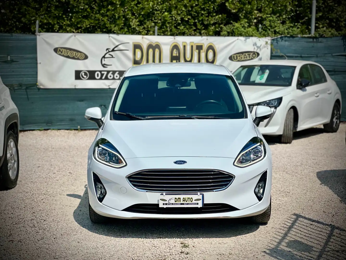 Ford Fiesta 1.5 DIESEL TDCI TITANIUM 85 CV 5 PORTE GARANZIA Bianco - 2