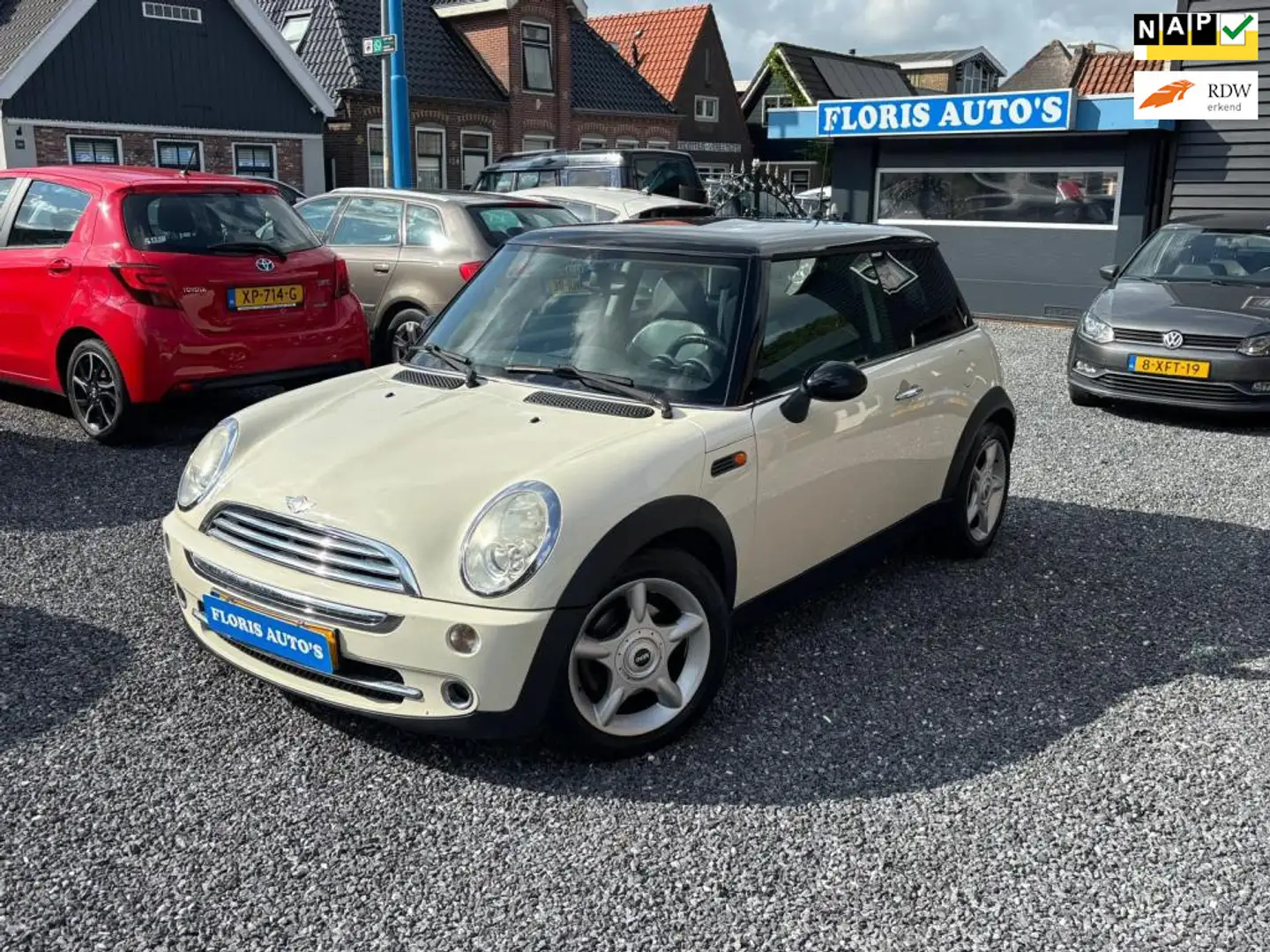 MINI Cooper Mini 1.6 Chili |Cruise|Airco|Half Leder| Bianco - 1