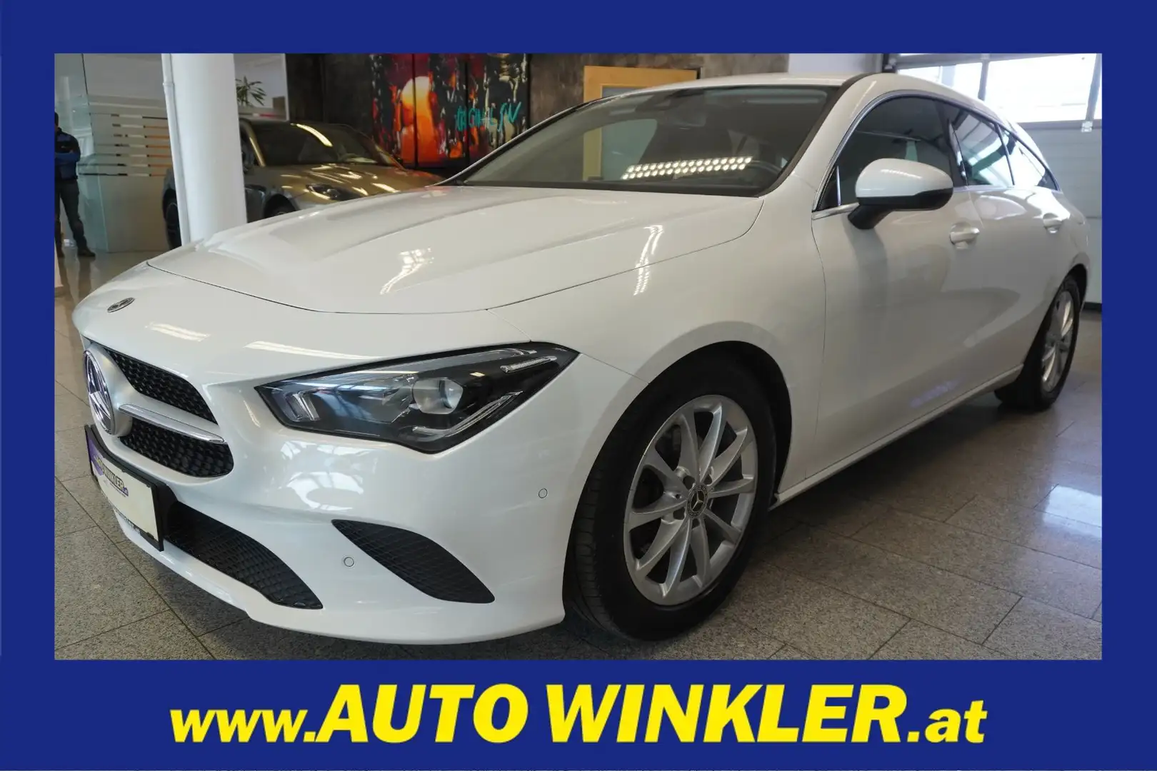 Mercedes-Benz CLA 200 d SHOOTING BRAKE Sports./Navi/LED/Virtual/LED Weiß - 1