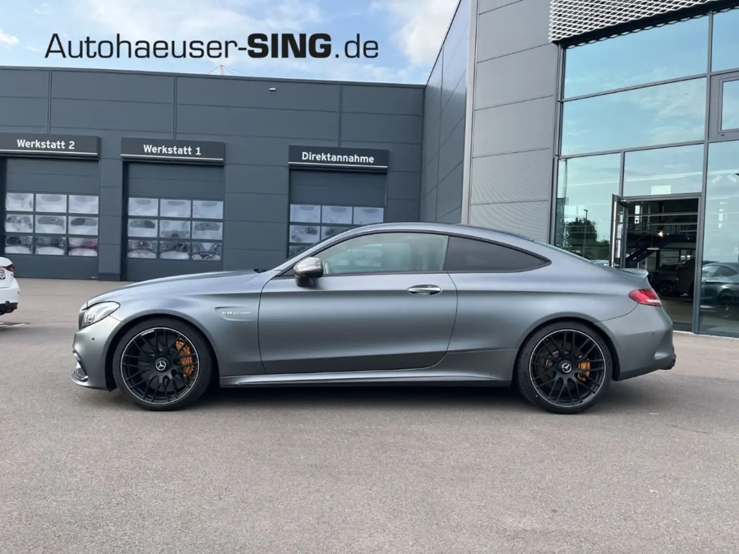 Mercedes-Benz C 63 AMG S Coupe Burmester Perf-Sitze+AGA Memory Grau - 2