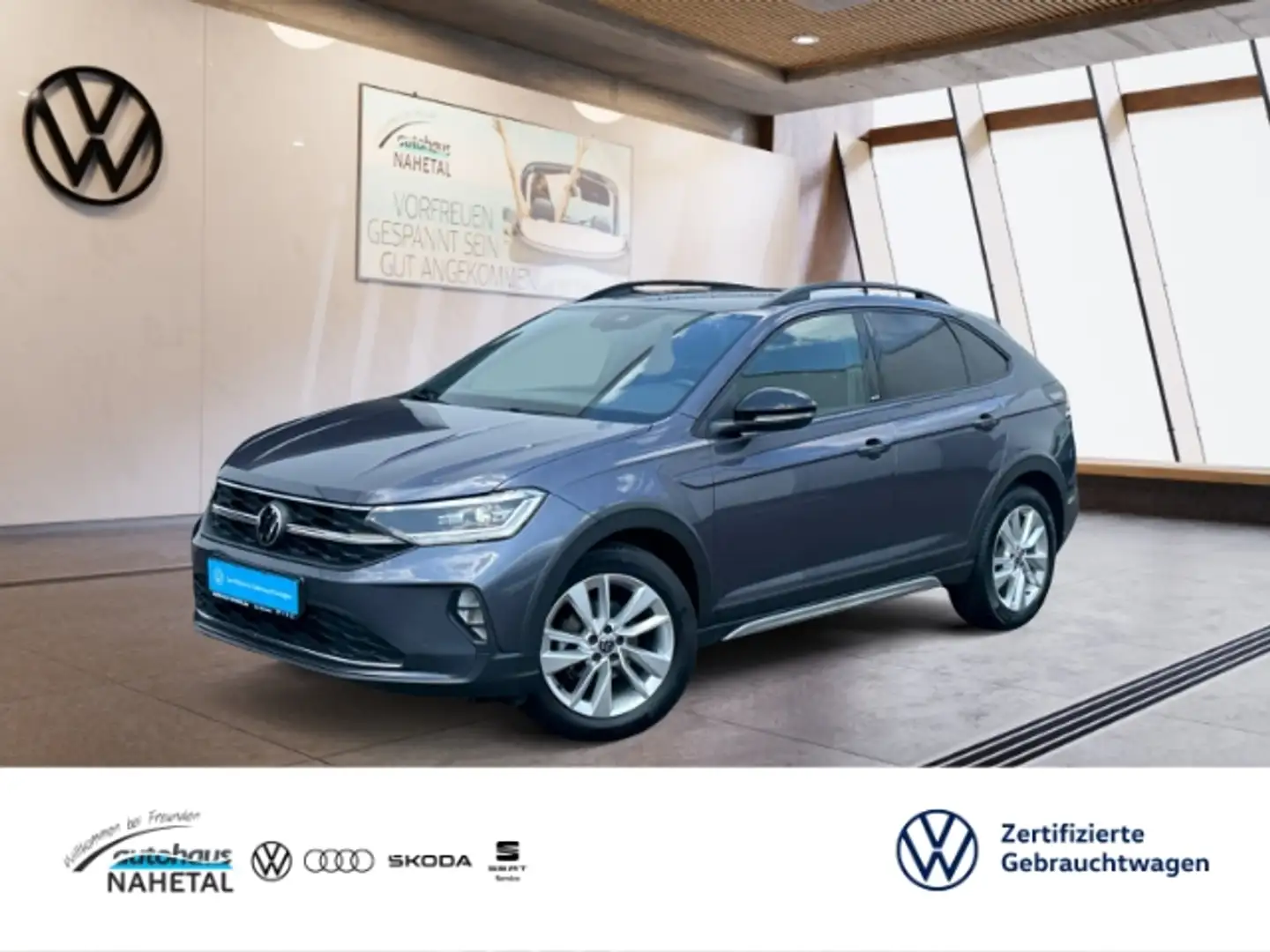 Volkswagen Taigo 1.0TSI MOVE MATRIX-LED NAVI 17'' REAR VIEW APP WIR Grau - 1