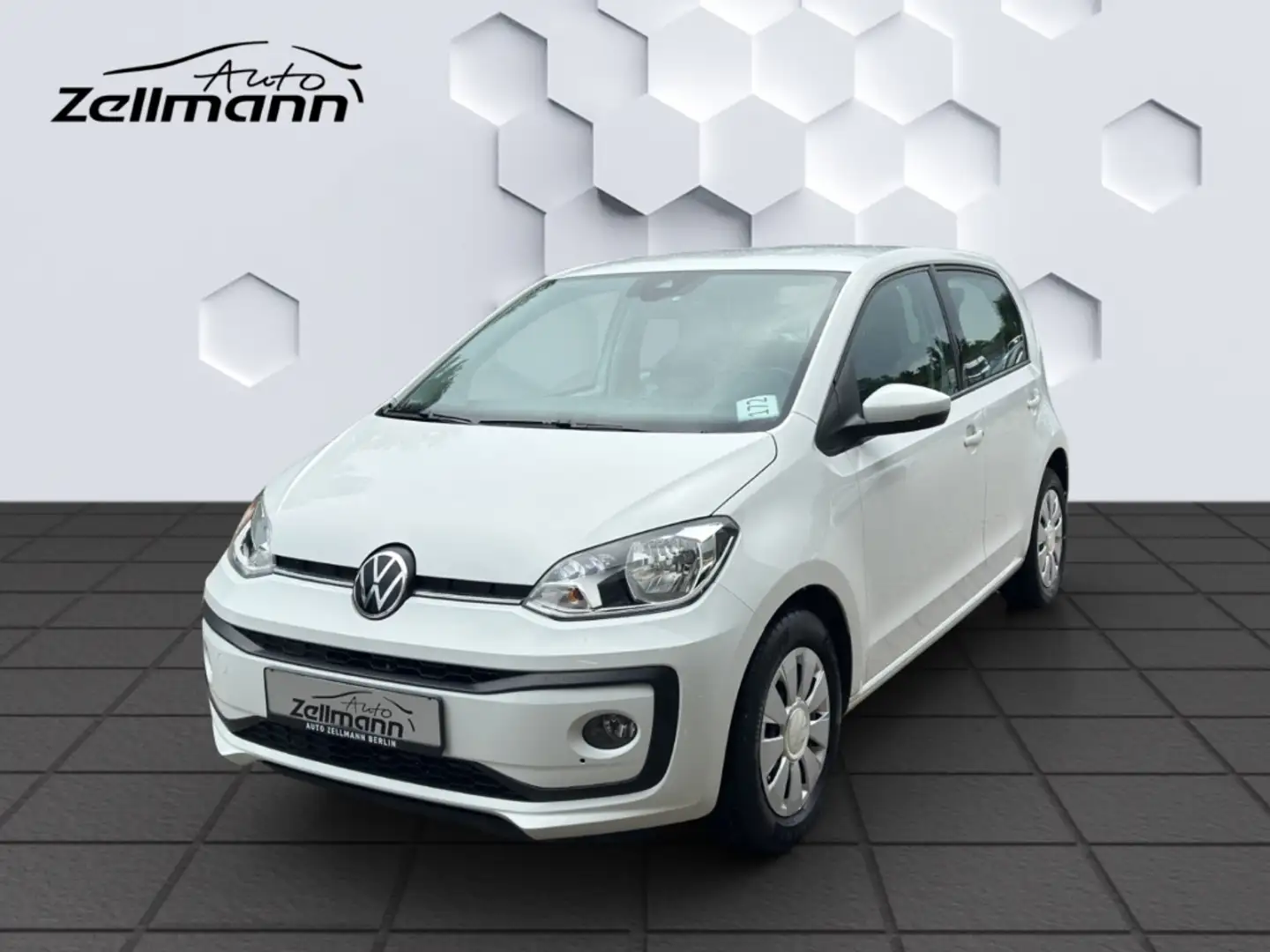 Volkswagen up! 1.0 Schalter 48kW Klima PDc hi. Sitzheizung Rückfa Weiß - 1