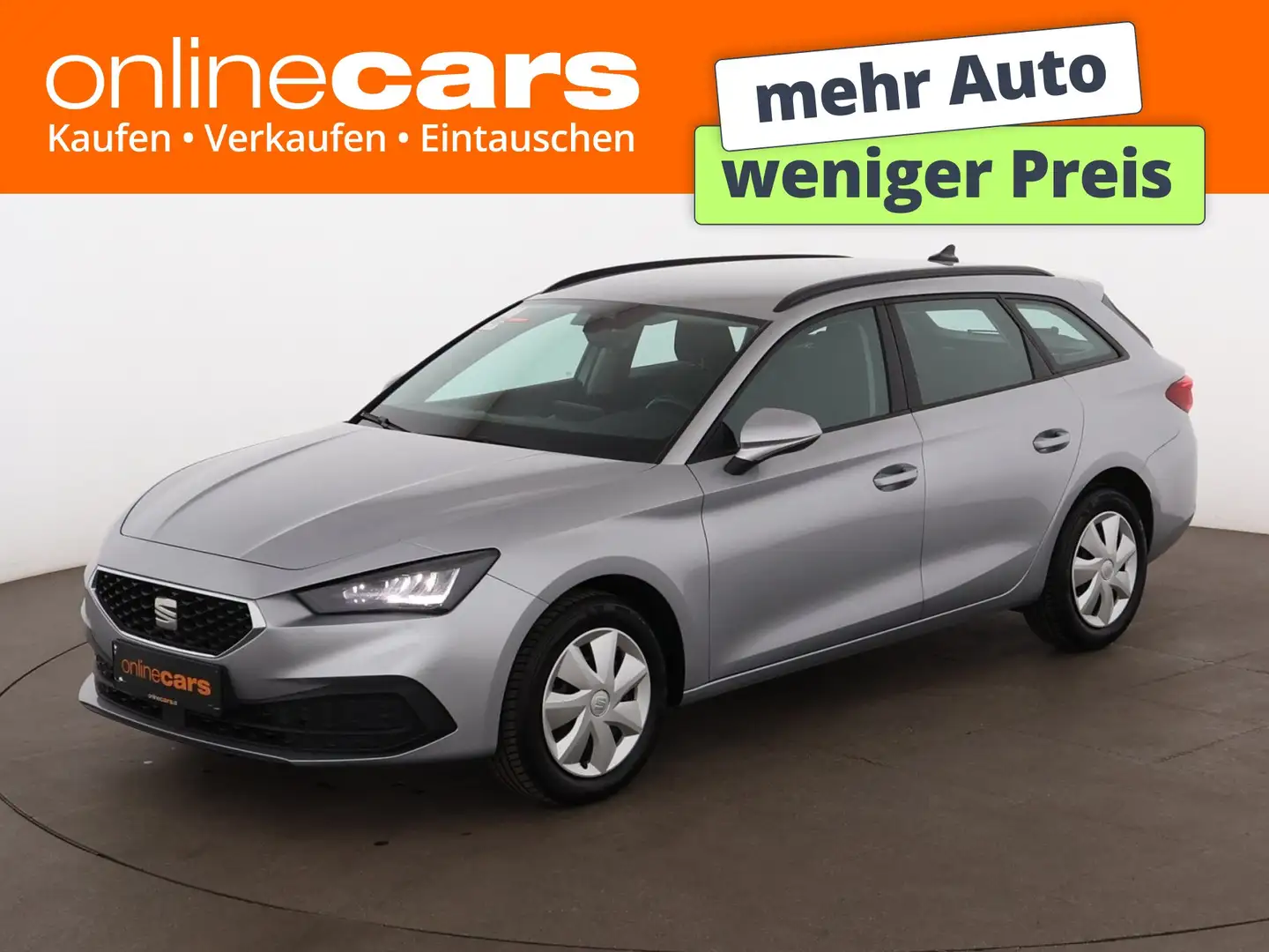 SEAT Leon ST 2.0 TDI Reference LED NAVI ASSIST TEMP Silber - 1