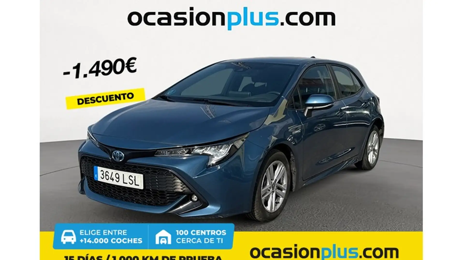 Toyota Corolla 125H Active Tech Bleu - 1