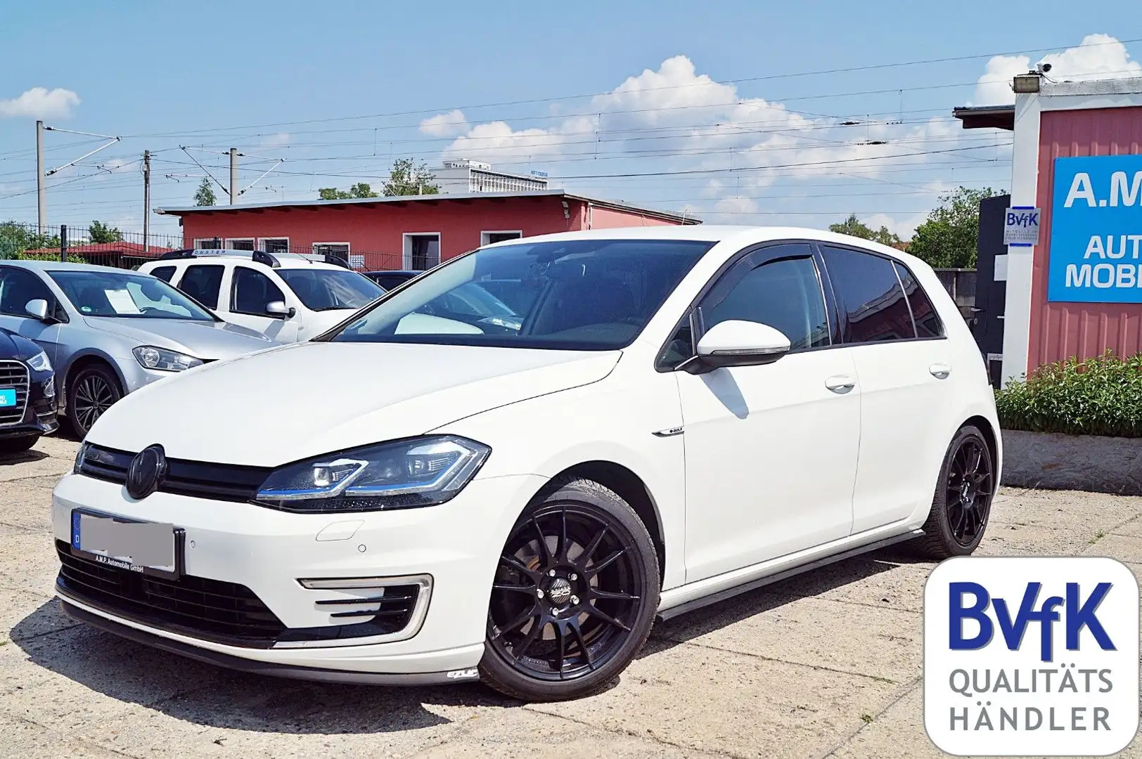 Volkswagen Golf e-Golf, GARANTIE, TÜV NEU, WÄRMEPUMPE, INKL. BAT Bianco - 1
