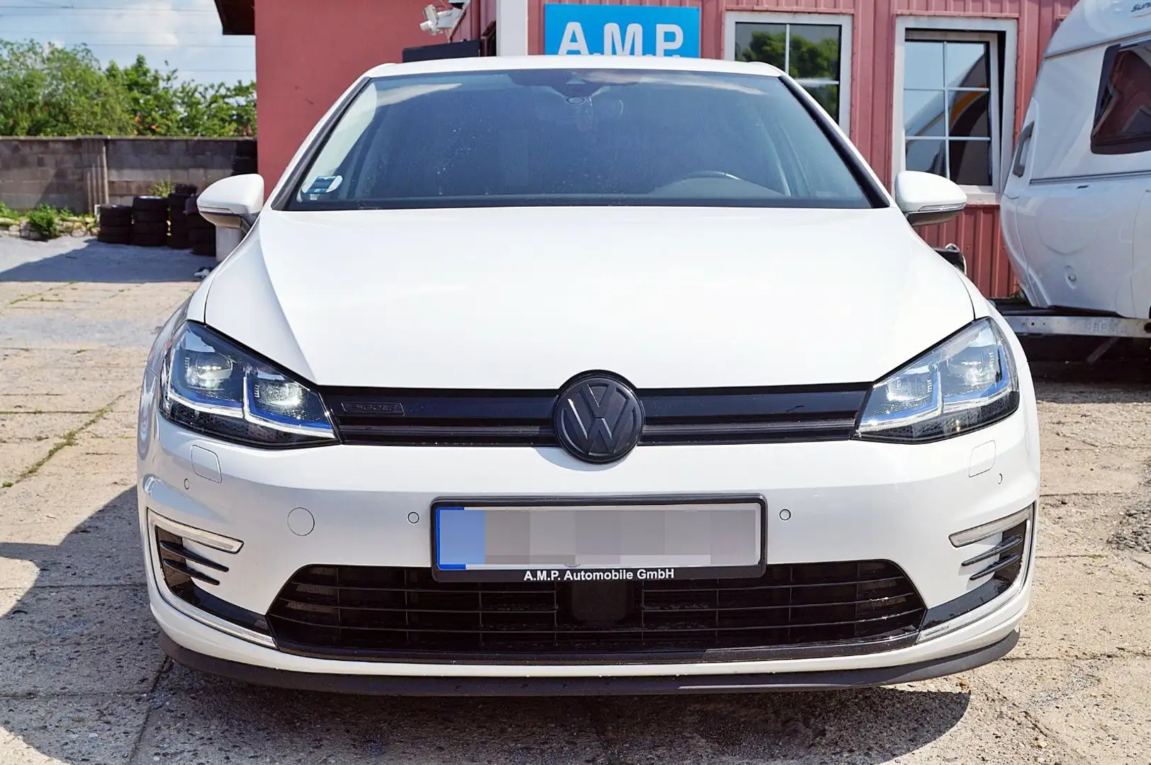 Volkswagen Golf e-Golf, GARANTIE, TÜV NEU, WÄRMEPUMPE, INKL. BAT Bianco - 2