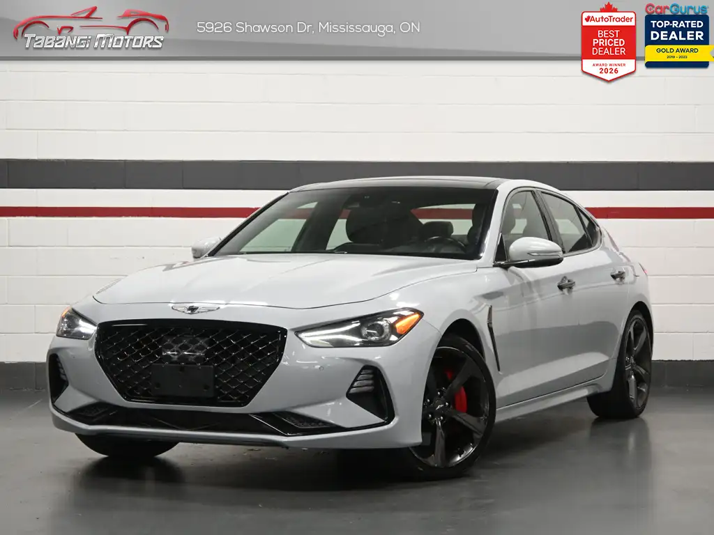 2020 Genesis G70 Sport No Accident Lexicon HUD Vented Seats 360CAM