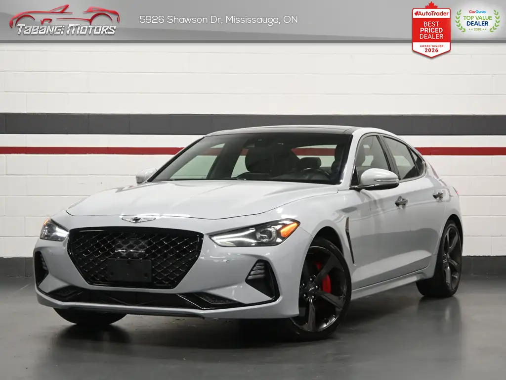 2020 Genesis G70 Sport No Accident Lexicon HUD Vented Seats 360CAM