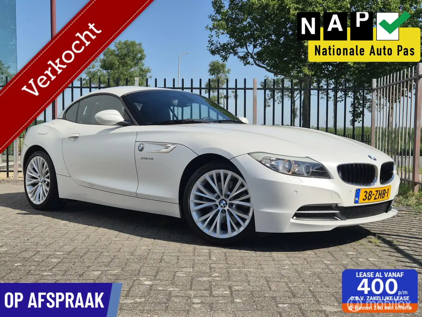 BMW Z4 Roadster sDrive28i High Executive|2 eigenaren Wit - 1