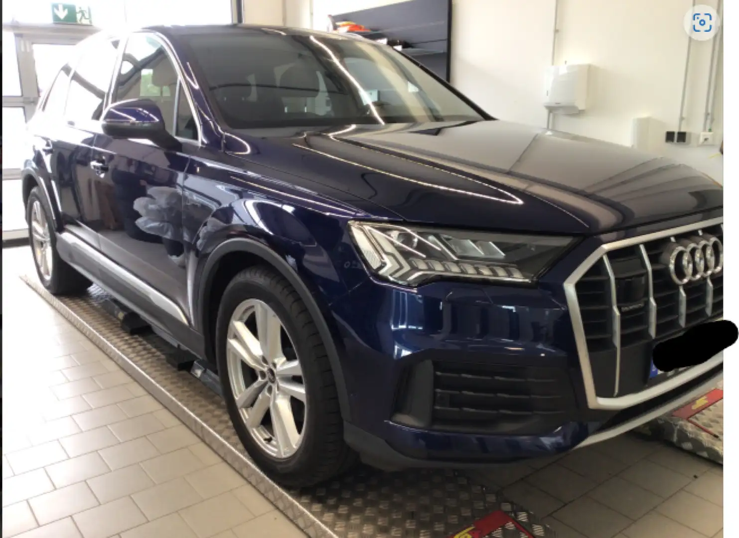Audi Q7 SUV 50 TDI QUATTRO 7-SITZER*LUFT*PANO*AHK*HUD Blau - 2