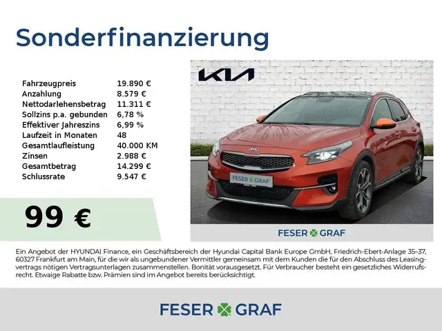 Kia XCeed T-GDI 1.6 8-fach-bereift