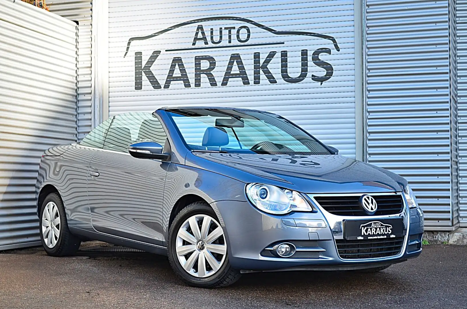 Volkswagen Eos 2.0 TDI "NAVI/LEDER/PANO/TEMPOMAT" Grau - 1