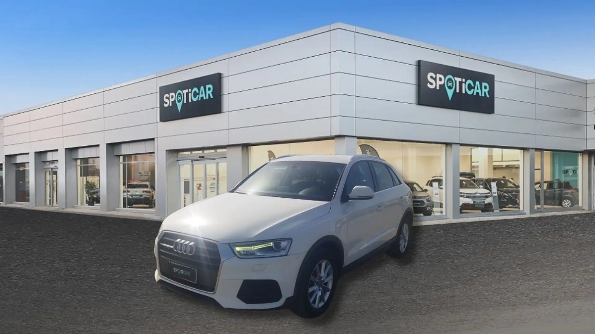 Audi Q3 2.0 tdi Business quattro 150cv s-tronic Білий - 1