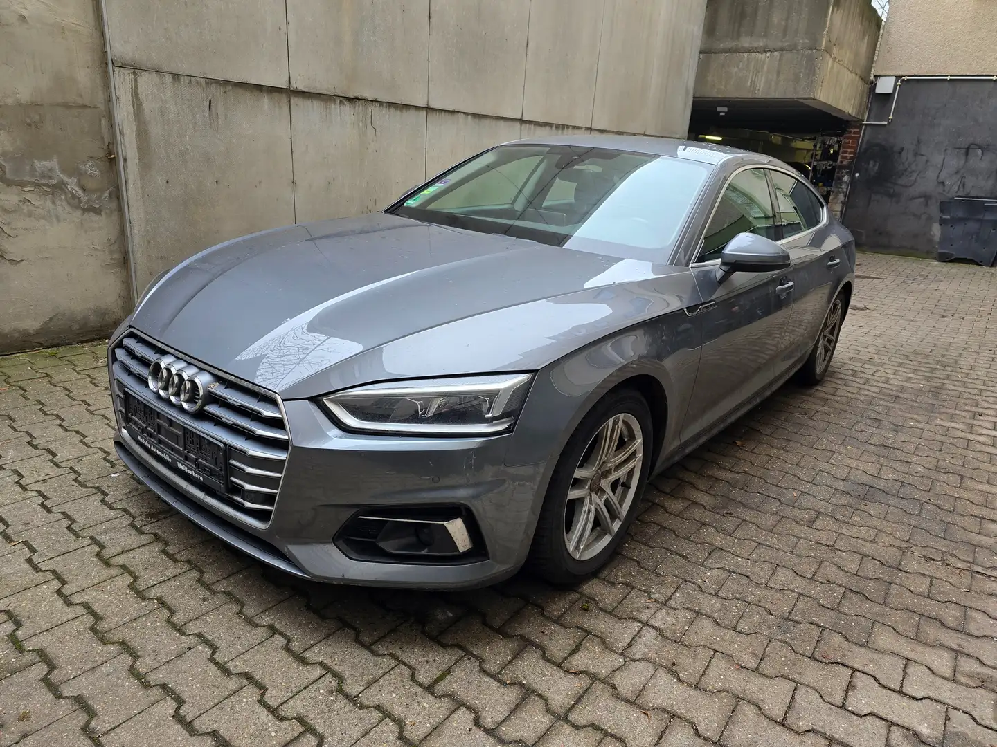 Audi A5 Sport/Keyless/Leder/Scheckheft/Klimaautomatik/Navi Grau - 2