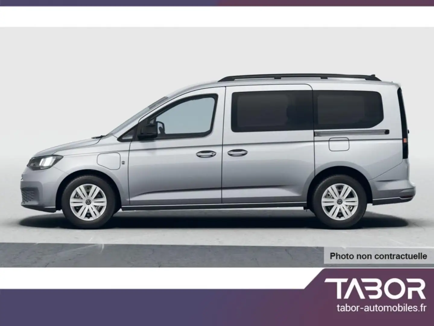 Volkswagen Caddy Maxi 1.5 PHEV 116 DSG Keyl Kam Argent - 2