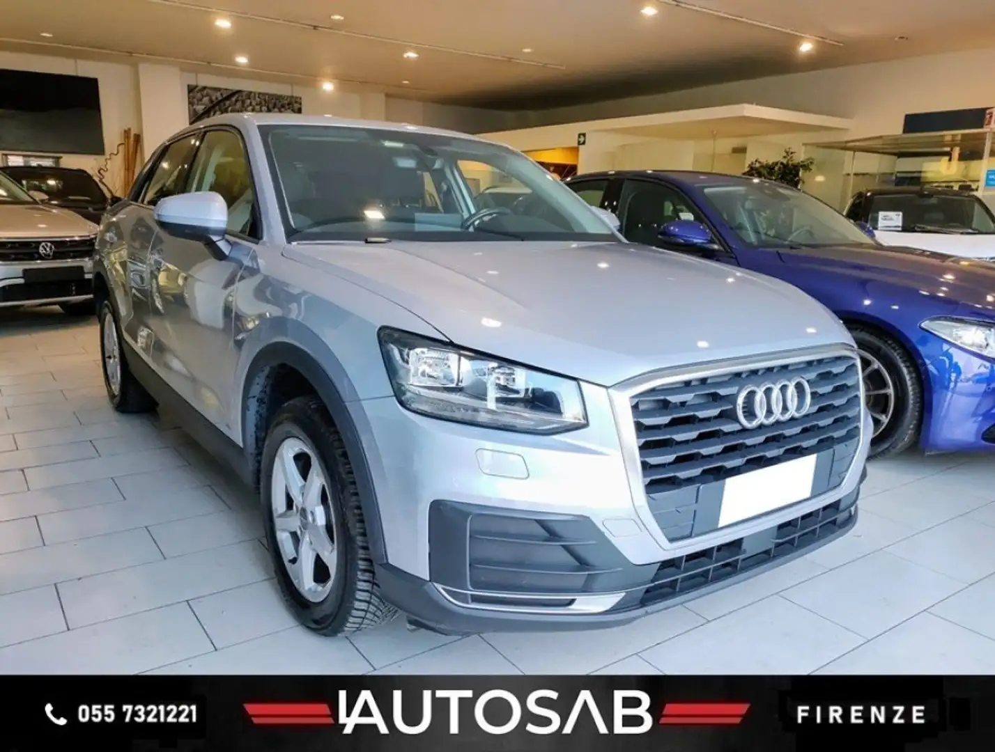 Audi Q2 30 TDI S Tronic Business Navi Clima Aut. Silber - 1