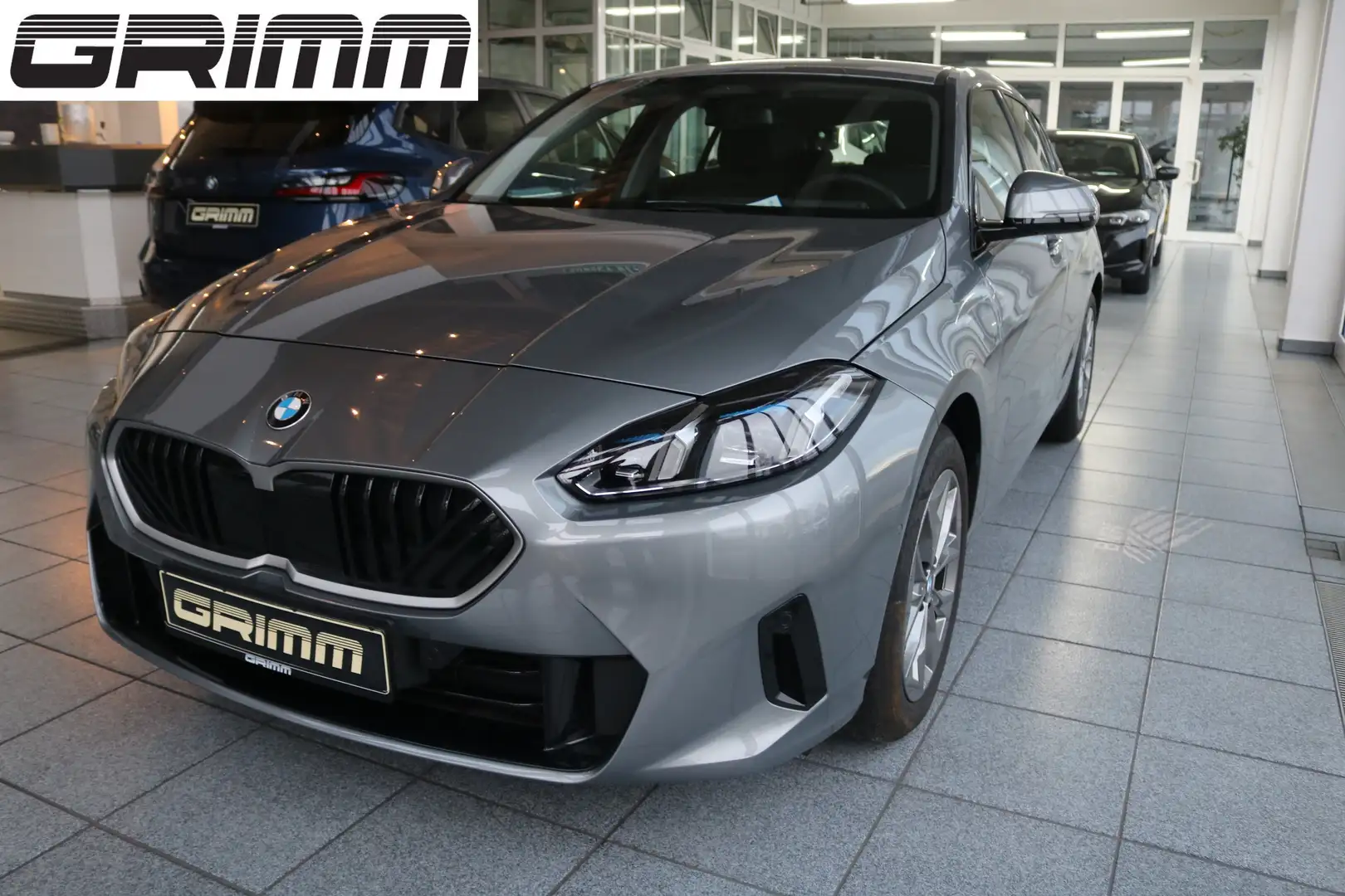 BMW 120 i RFK LED Komfortzg. Park+ Driv.Assistent Shz Gris - 1