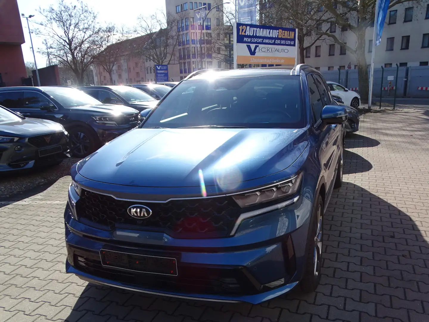 Kia Sorento 2.2 CRDI Platinum 4WD Pano , AHK Azul - 1