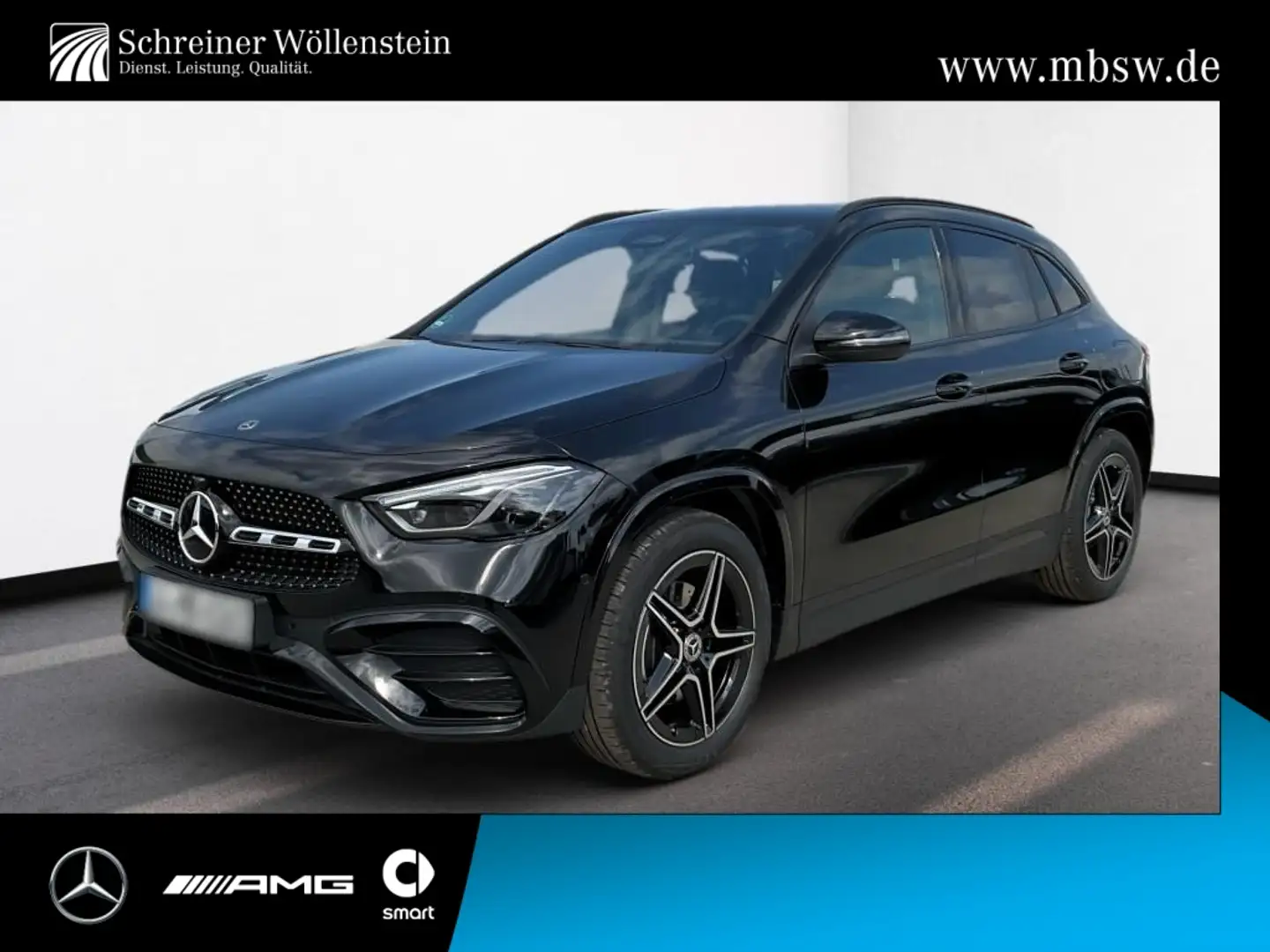 Mercedes-Benz GLA 200 AMG*Night*AHK*Multibeam*Totwin.*RüKamera Schwarz - 1