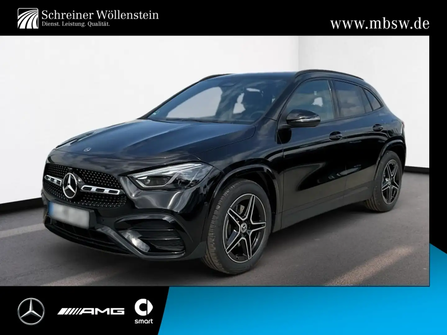 Mercedes-Benz GLA 200 AMG*Night*AHK*Multibeam*Totwin.*RüKamera Fekete - 1