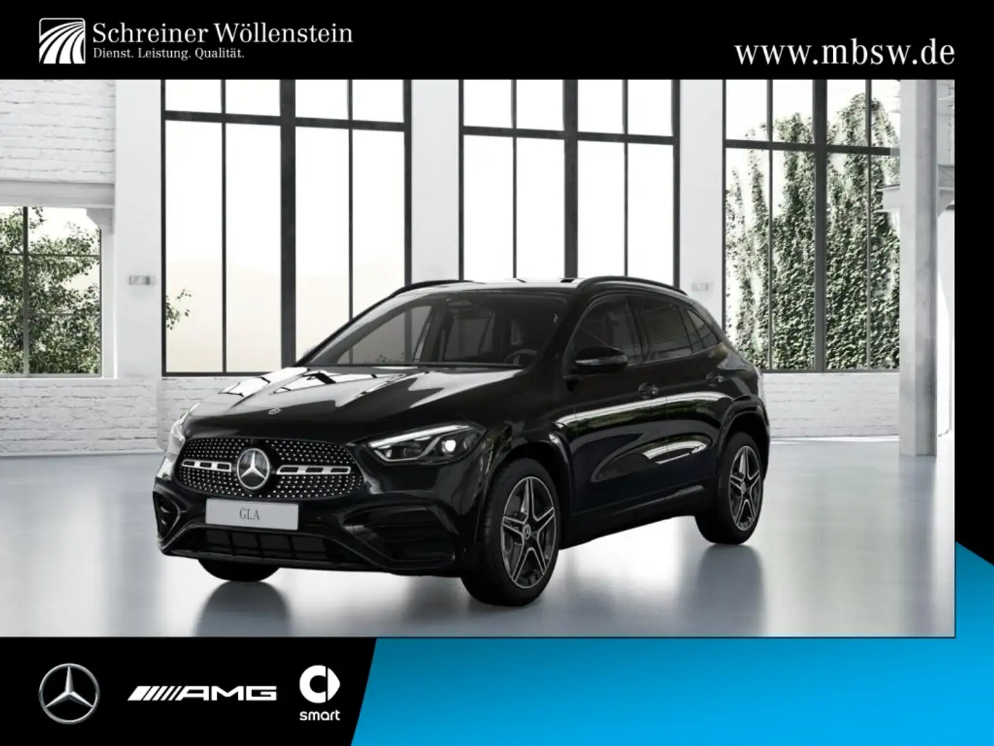 Mercedes-Benz GLA 200 AMG*Night*AHK*Multibeam*Totwin.*RüKamera Schwarz - 1