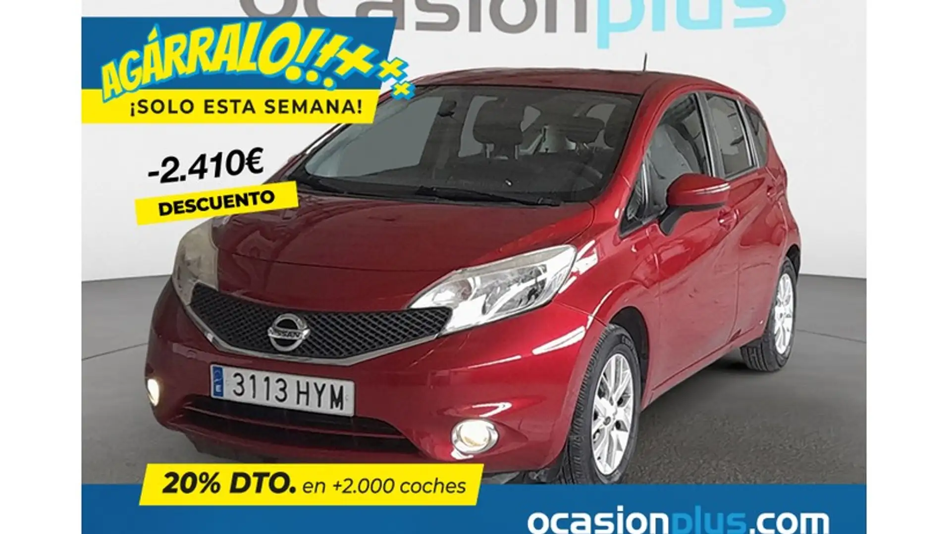 Nissan Note 1.5dCi Acenta Rouge - 1