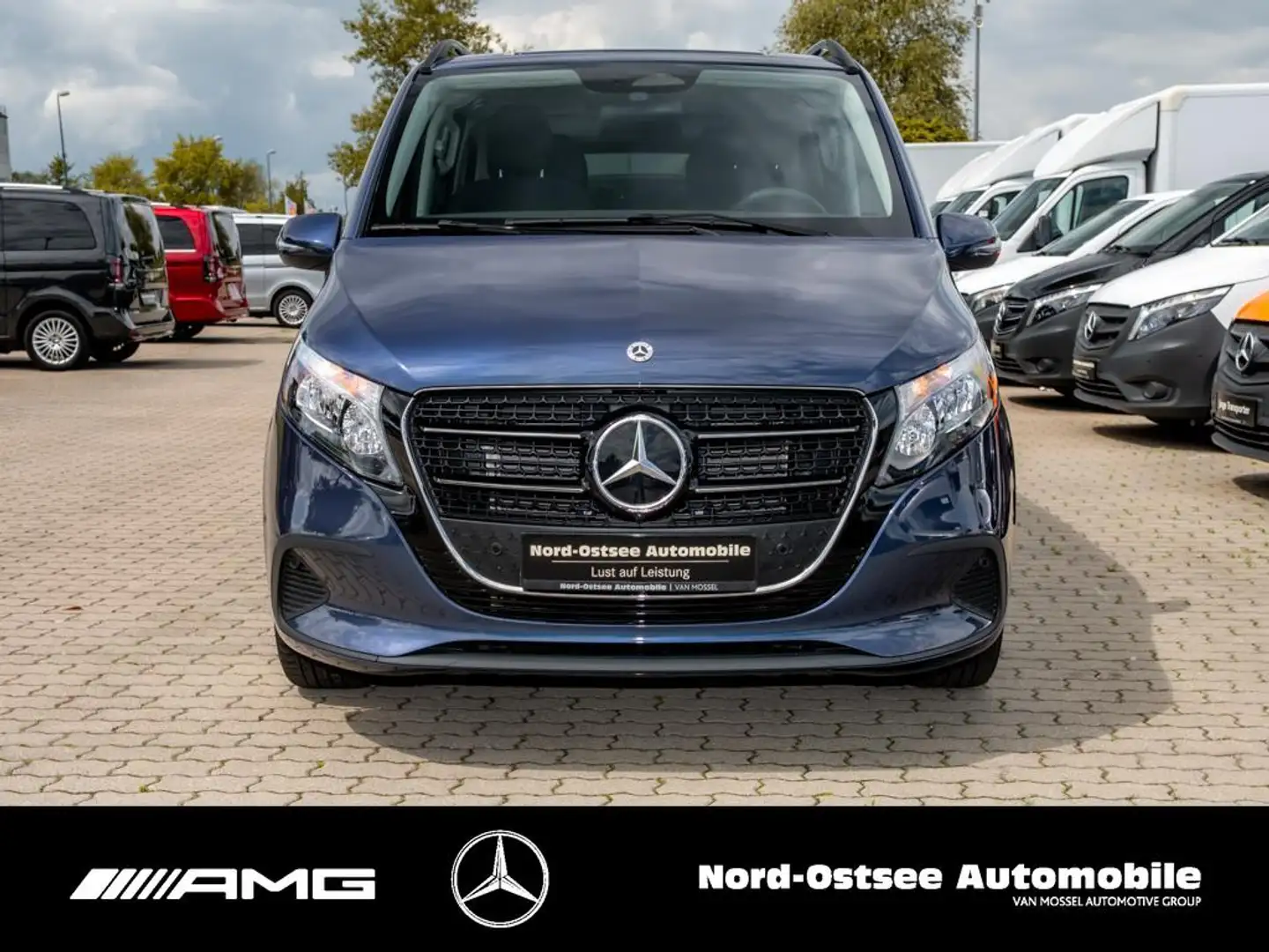 Mercedes-Benz V 250 d MOPF AHK MBUX KLIMA NAVI Bleu - 2