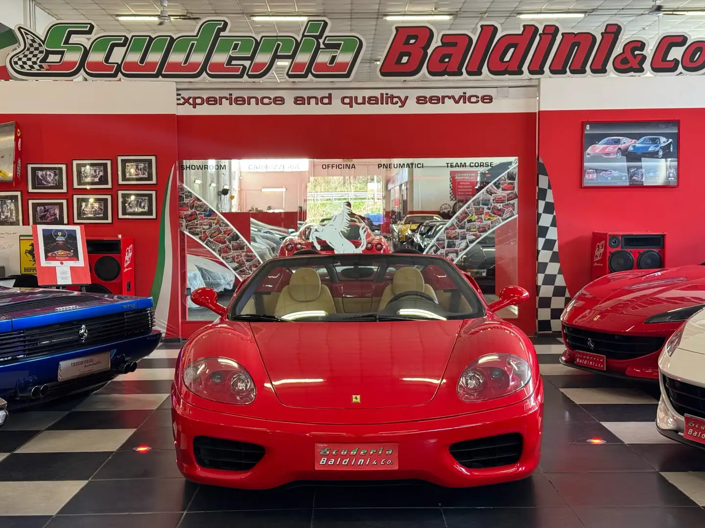 Ferrari 360 Spider F1 Rot - 1