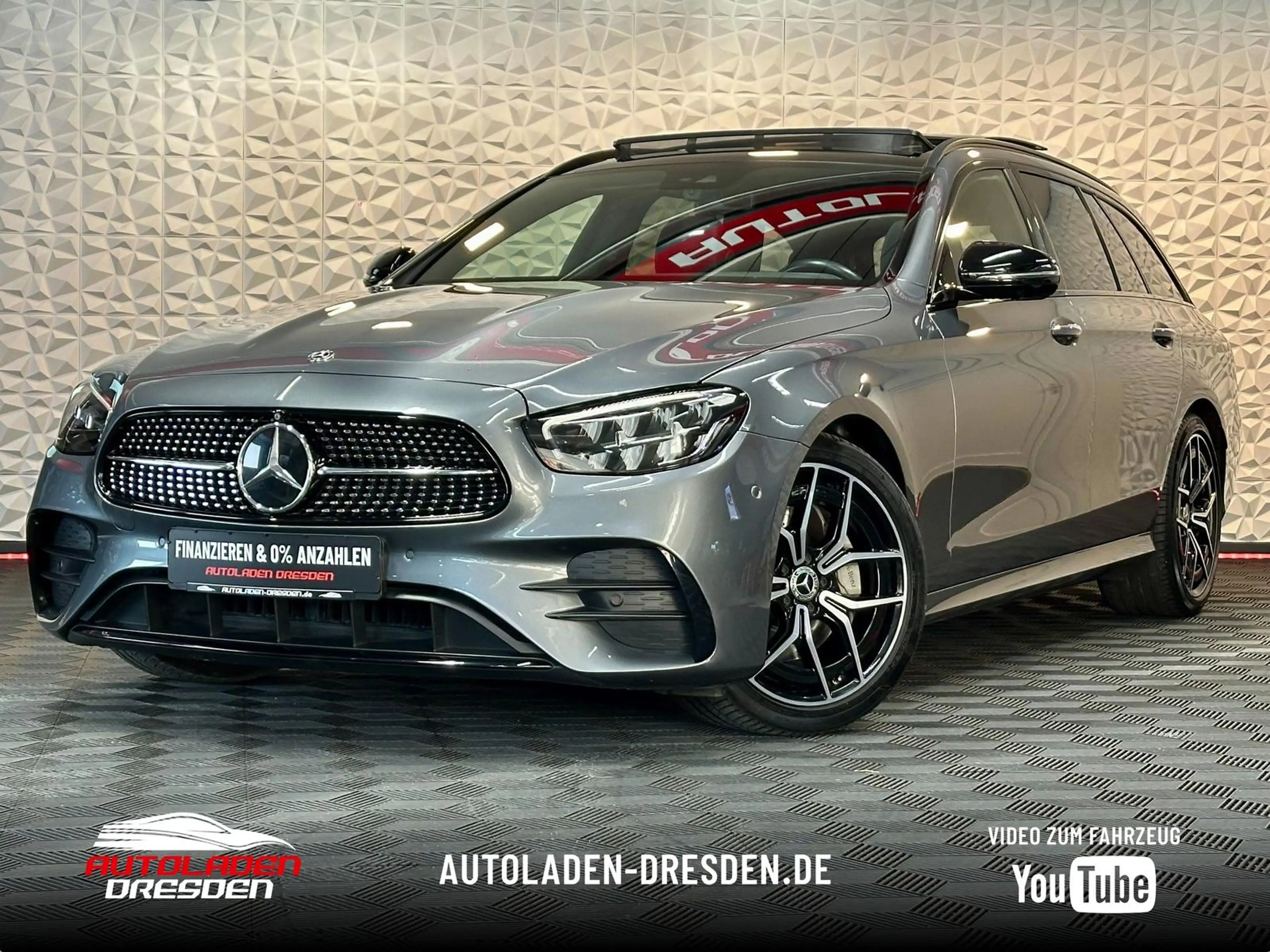 Mercedes-Benz E 220 E220d AMG NIGHT VIRTL#PANO#SPUR#SHZ#CARPLAY