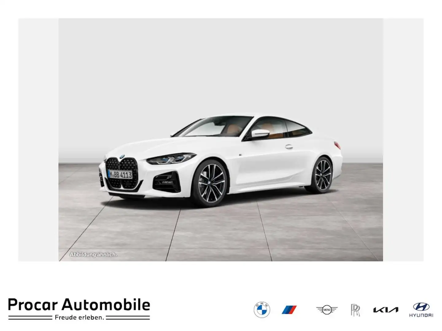 BMW 420 i MSPORT+LASER+DRIVASS+KOMFORTZ.+SHADOW-L+ Weiß - 1