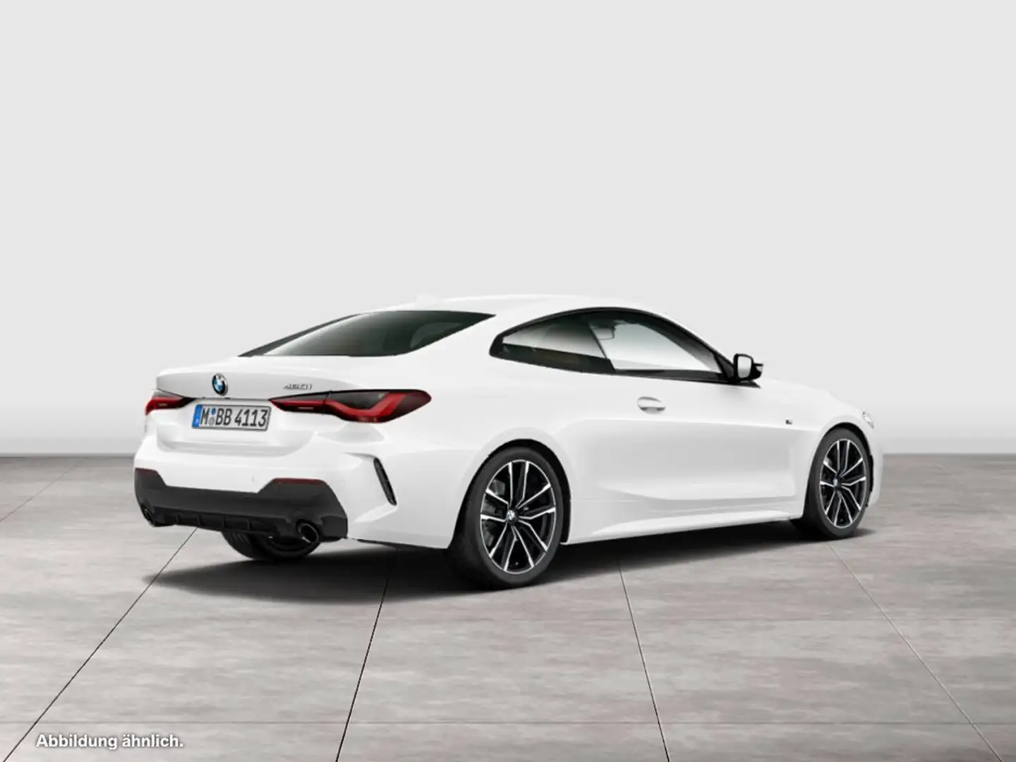 BMW 420 i MSPORT+LASER+DRIVASS+KOMFORTZ.+SHADOW-L+ Weiß - 2