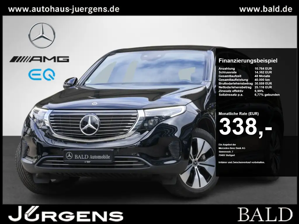 Mercedes-Benz EQC 400 2022 из Европы — купить под ключ