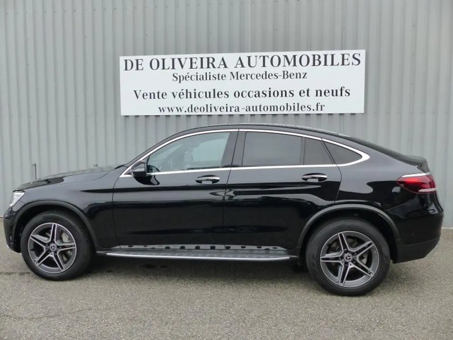 Mercedes-Benz GLC 300 300 de 194+122ch AMG Line 4Matic 9G-Tronic Noir - 2