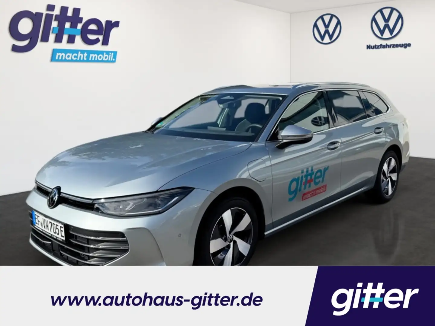 Volkswagen Passat Variant eHybrid BUSINESS MATRIX HEAD UP DCC KAMERA HUD AD Silber - 1