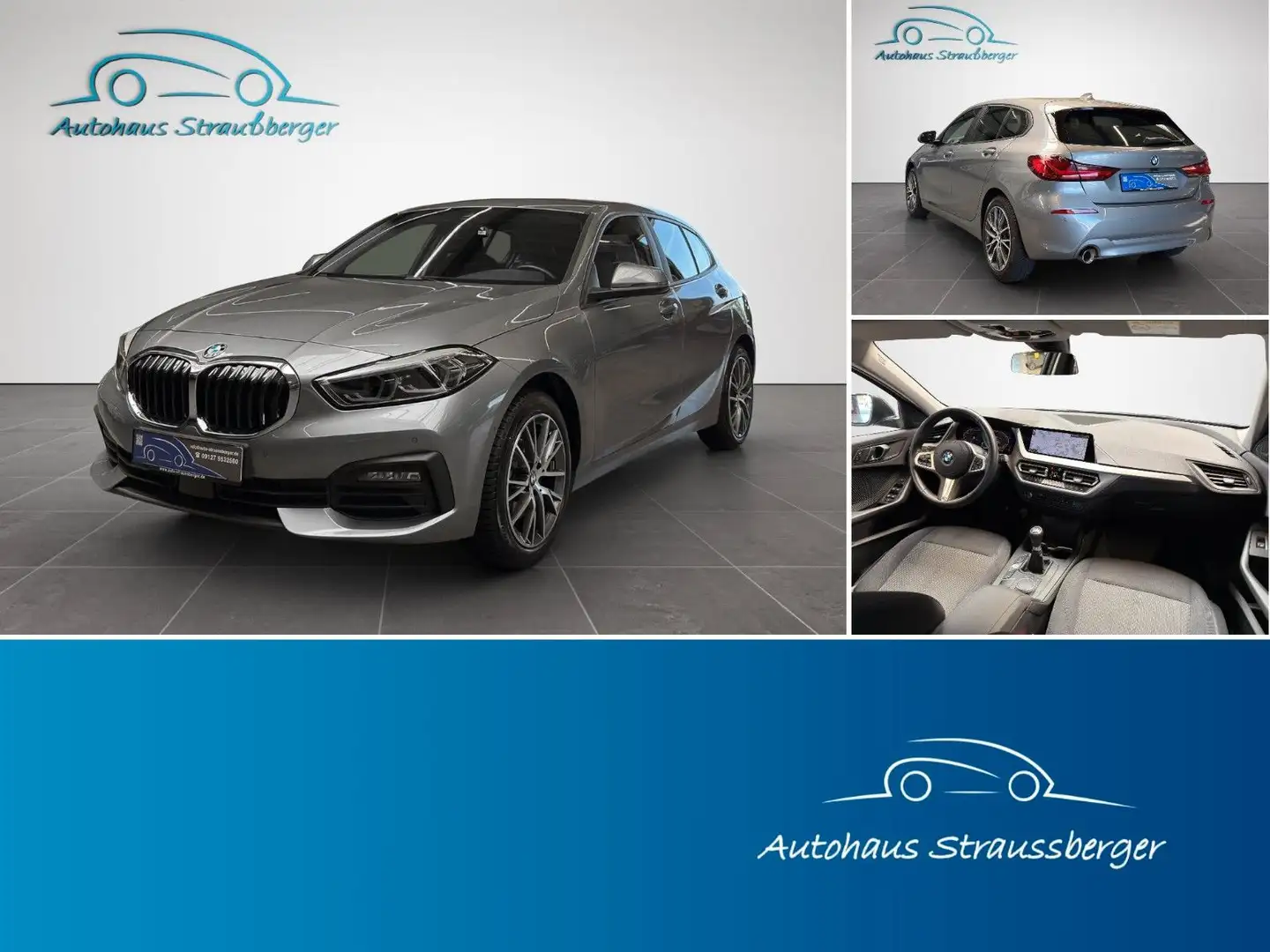 BMW 118 i Lim. Advantage LED HiFi Kamera NP:40.000€ Szary - 1