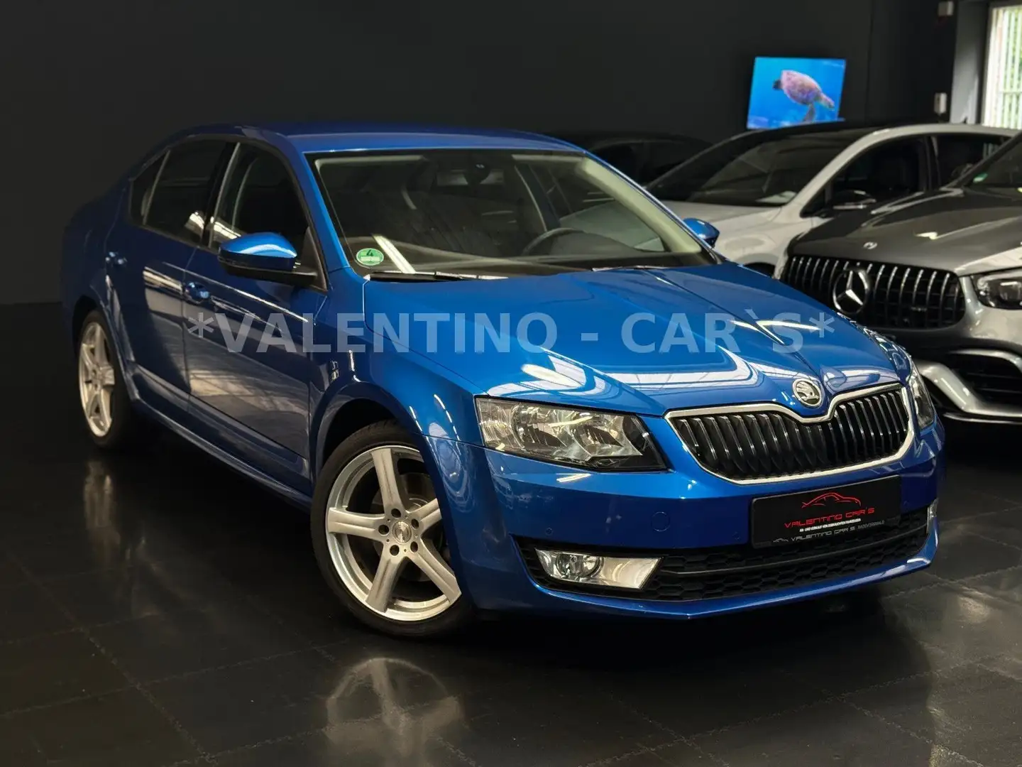 Skoda Octavia Lim. Ambition Temp/Klima/PDC/Isofix/Alu Blau - 1