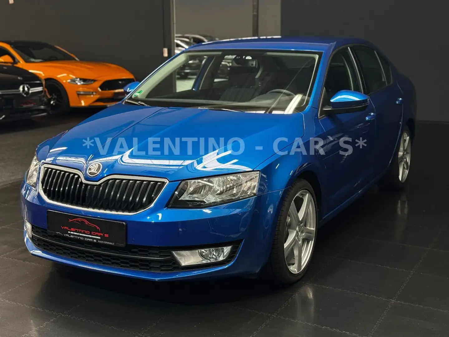Skoda Octavia Lim. Ambition Temp/Klima/PDC/Isofix/Alu Blau - 2