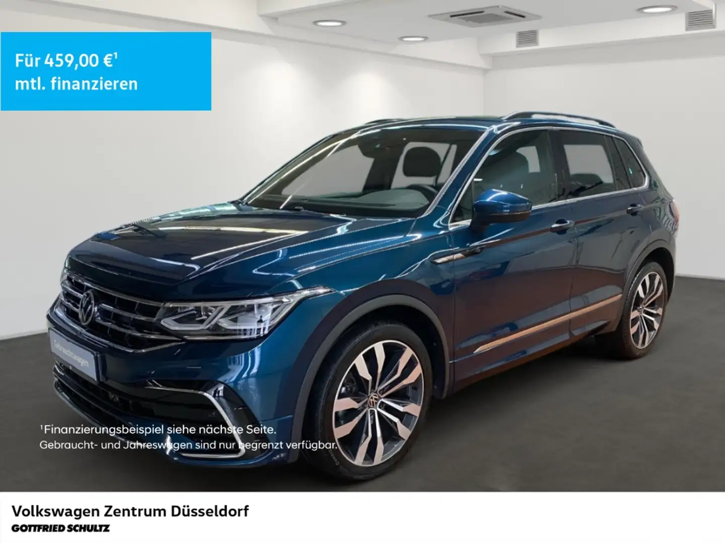 Volkswagen Tiguan 1.5 TSI DSG R-Line Standheizung Navi Blau - 1