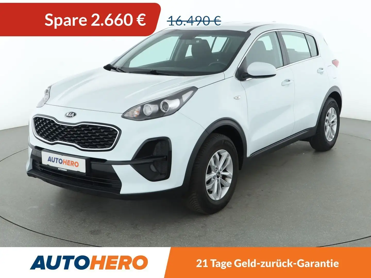 Kia Sportage 1.6 GDI Edition 7 2WD*TEMPO*CAM*KLIMA*GARANTIE* Weiß - 1