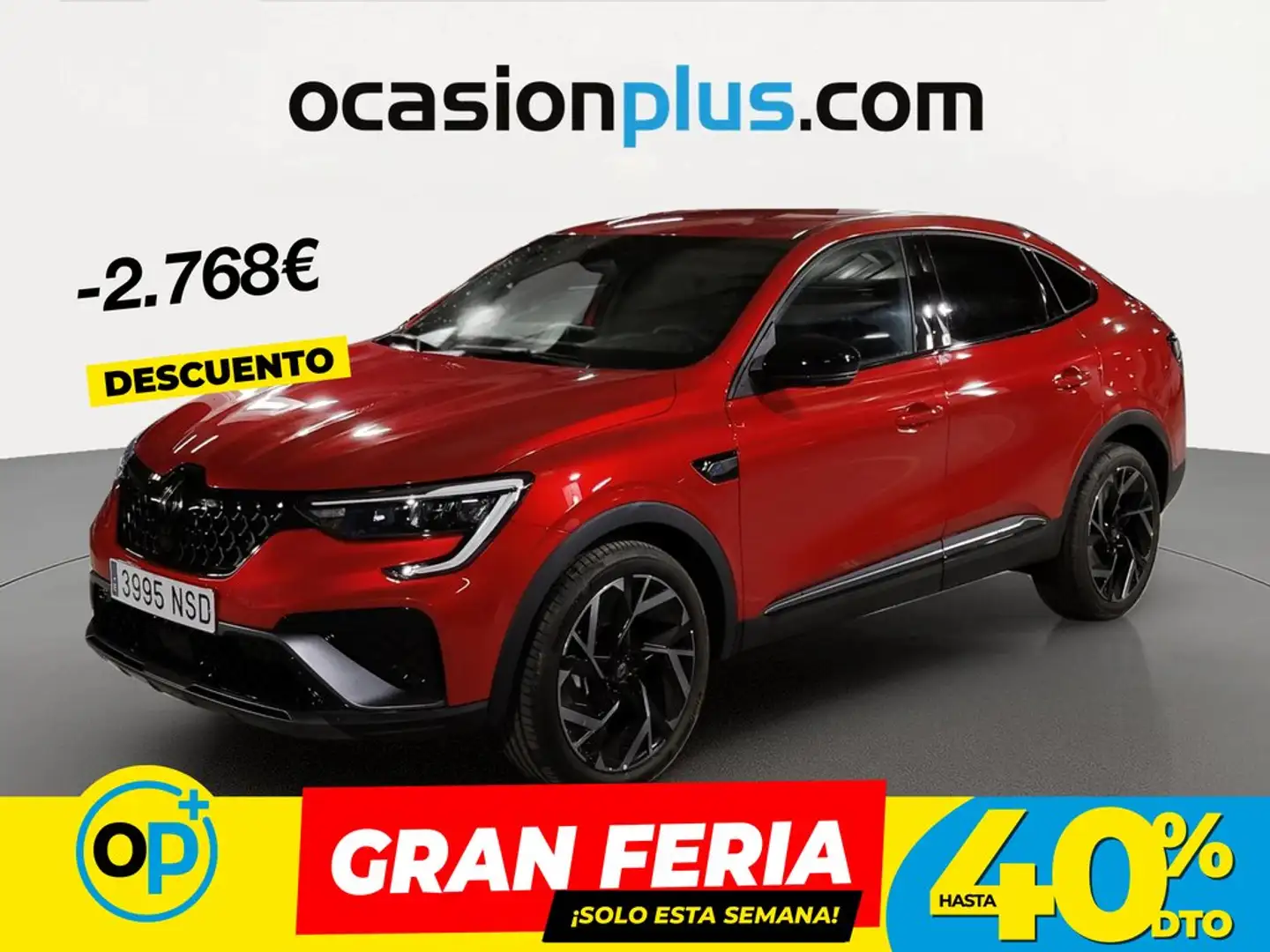 Renault Arkana 1.6 E-Tech Esprit Alpine 105kW Rojo - 1