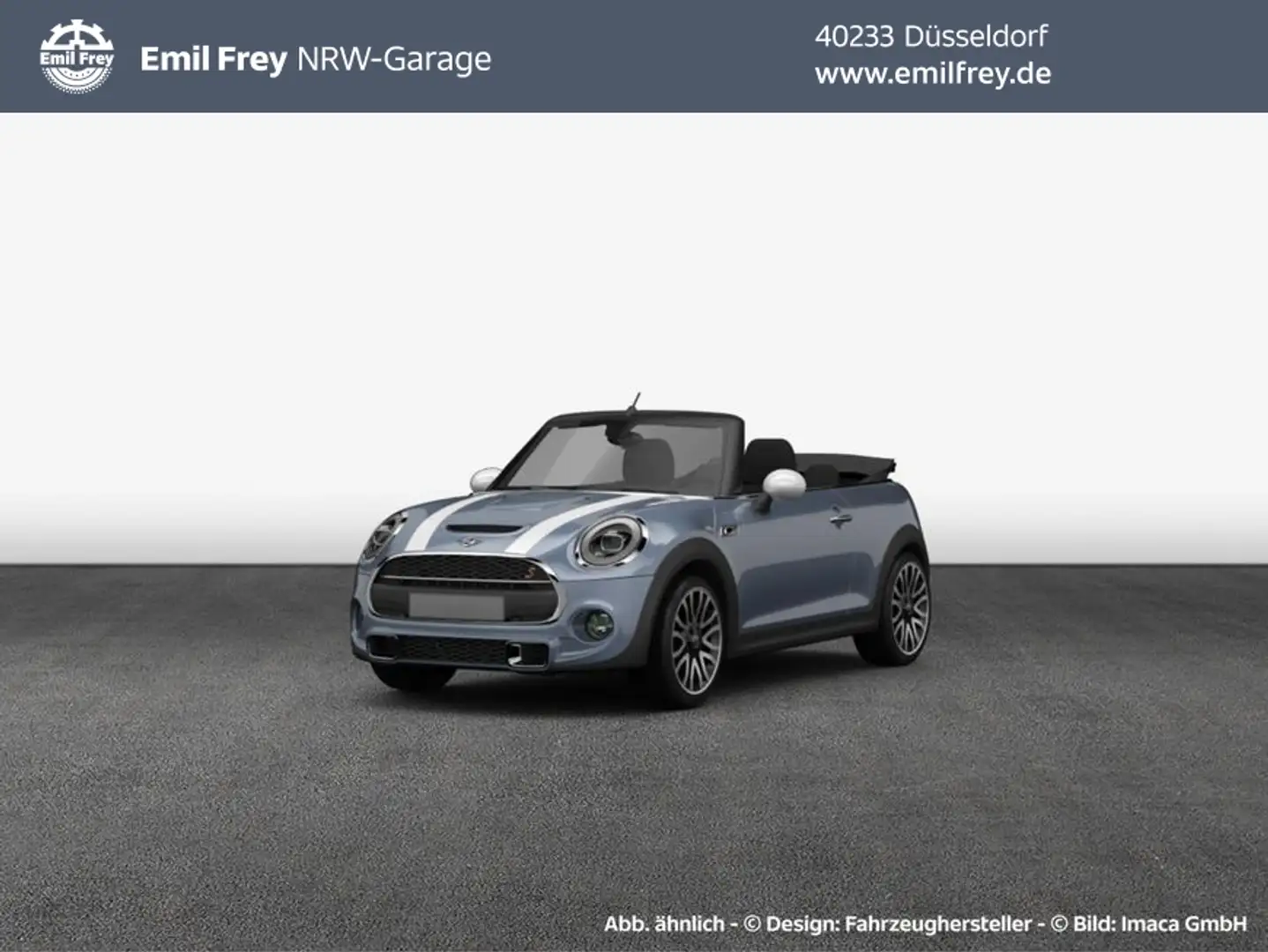 MINI Cooper S Cabrio Cooper S Cabrio LEDER+LED+SHZ+DC+PEPPER-PAKET Grau - 1