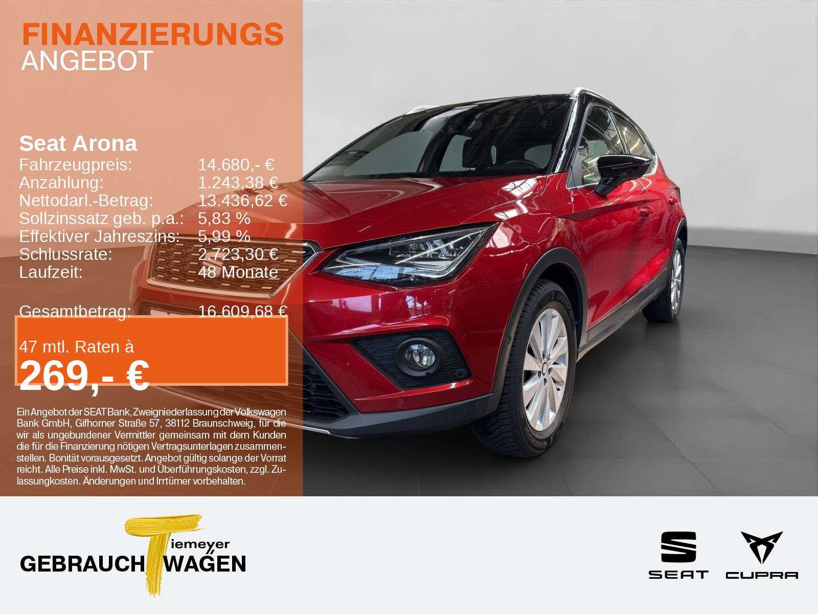 Seat Arona occasion