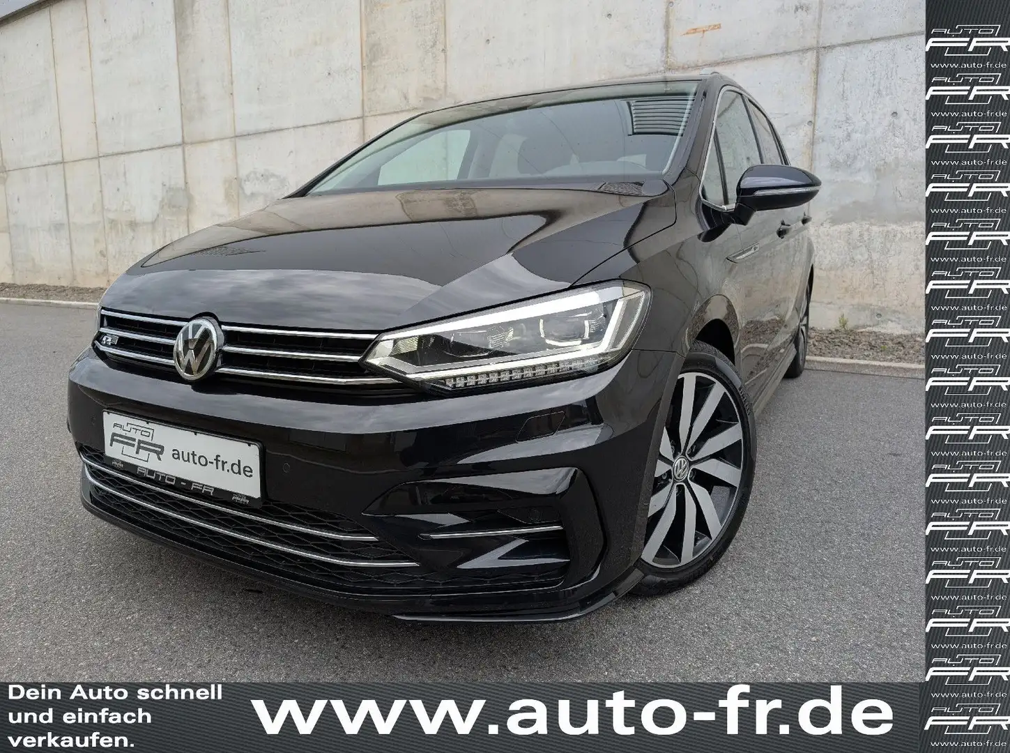 Volkswagen Touran Highline R-Line 2,0TDI 95Tkm AHK DSG LED Negro - 1