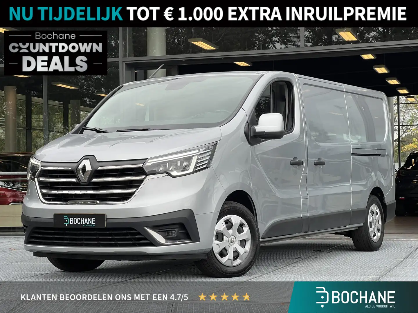 Renault Trafic 2.0 dCi 130 T30 L2H1 Work Edition | Navigatie | Tr Grijs - 1
