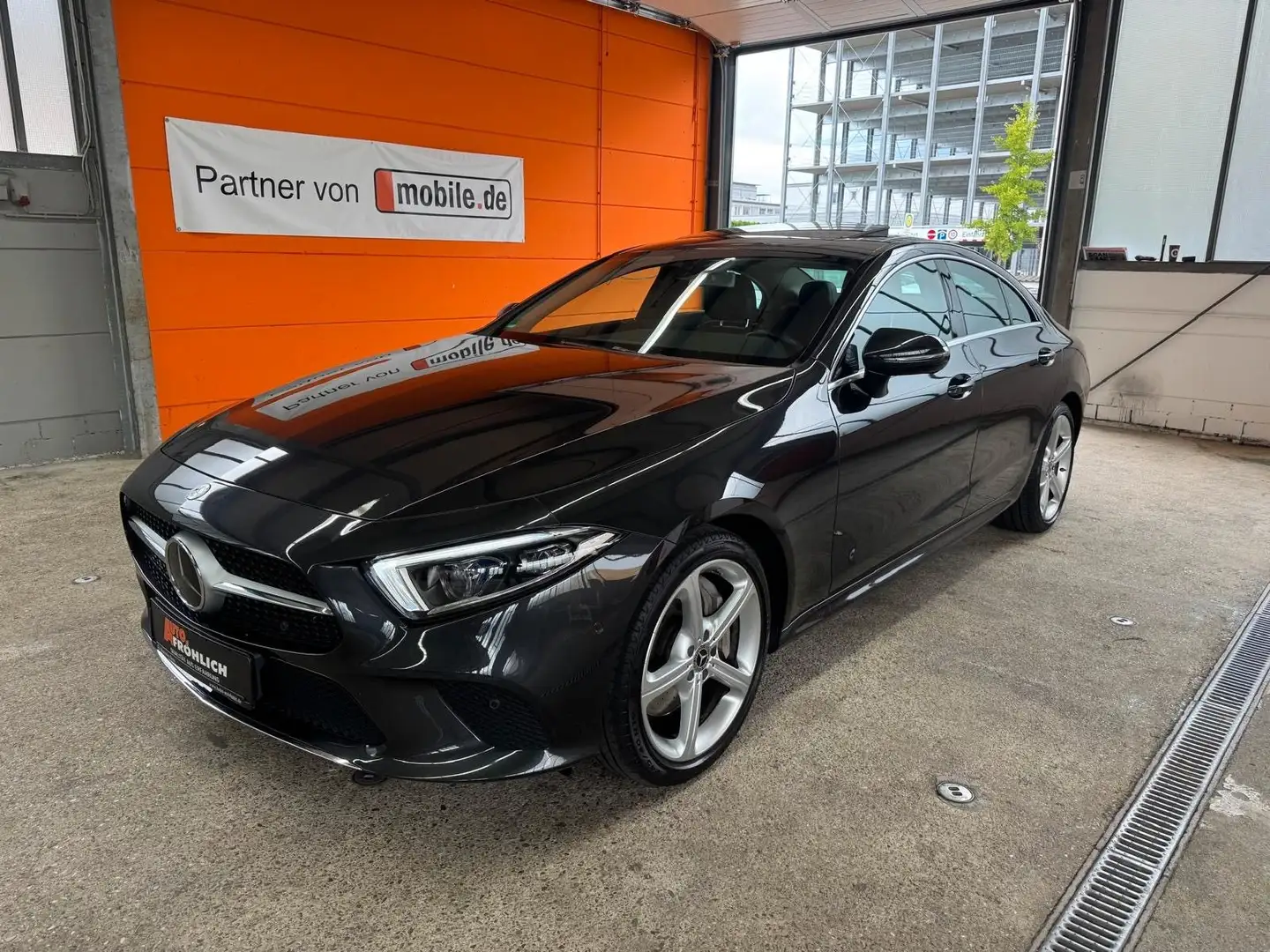 Mercedes-Benz CLS 350 d 4Matic Burmester Memory Kamera Leder Grau - 1